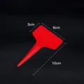 100 Pieces/Pack (Thin PVC) / Red