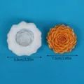 Lotus Style (JZB-0646) / Mold 8.5x4.5cm / Translucent White