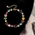 Multicolor Gemstone Style (D-225) - Gold