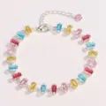 3*6mm Rettangolare Colorato (Argento)