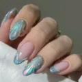 Lange Mandel Aurora Muschel Katzenauge (Z193)