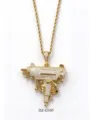 Stile Mitra Uzi (DZ105) / Catena a Corda (3*24 Pollici) / Oro