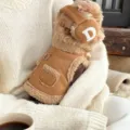 XS / Vest With Leash Attachment / Brown