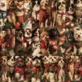 30 Pieces/Pack (Christmas Dog)