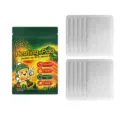 Ultra-thin disposable hand and foot heating pads, 10-piece pack in a green pouch, up to 12 hours - 10 Pieces