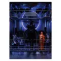 Halloween dishwasher magnet showing a black cat in a witch hat among glasses and copper barware - Witch Black Cat Purple Tone Style / 1 Piece