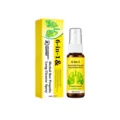 30 ml herbal bee propolis lung cleanse spray, alcohol-free, shown with yellow box packaging - 30ml