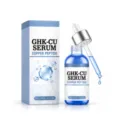 Sérum facial GHK-CU con péptido de cobre en frasco cuentagotas de vidrio azul y caja de 30 ml - 30ml