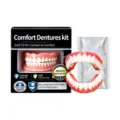 Complete denture kit with upper and lower teeth, black display box and gutta-percha pack - Denture Set (1 Pair + 50g Glue) / 1 Pair