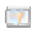 Light Blue Heart (6083897940639) / Silver