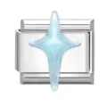 Light Blue Long Star (6083897940650) / Silver