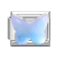 Dark Blue Butterfly (6083897940652) / Silver