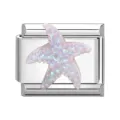 Light Pink Starfish (6083897940660) / Silver