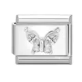 White Butterfly (6083897940662) / Silver