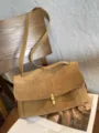 Retro Crossbody Bag (2626) / 31x13x15cm / Camel