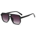 C6-Black Frame Gradient Gray