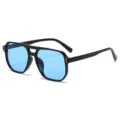 C12-Black Frame Blue Lens