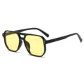 C10-Black Frame Yellow Lens