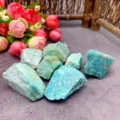Amazonite Grezzo / Confezione da 100g (3-5cm)