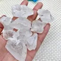Cristallo Bianco Grezzo (Con Taglio) / Confezione da 100g (2-3cm)