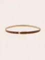 Slim Belt (QSP-03262) / Brown