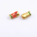 Large Koi Through Hole (Red Body Green Tail) / 1 Piece/Pack