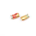 Large Koi Through Hole (Red Body Blue Tail) / 1 Piece/Pack
