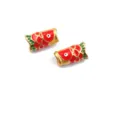 Koi Through Hole (Red Body Green Tail) / 1 Piece/Pack