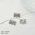 Estilo De Mariposa Pequeña De Doble Colgante (K-2453) / Paquete de 1 Pieza