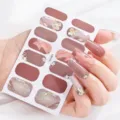 Pink Brown Marble Pattern (CS-021) / 14 Pieces