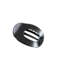 Fermaglio Abalone (20261013) / 9.5x6x1.7cm / Nero