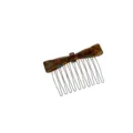 Pettine con Fiocco a 11 Denti (20261013) / 7.5cm / Tortoiseshell