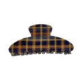 10.3×4.5×4.5cm / Quadretti Blu Scuro e Gialli