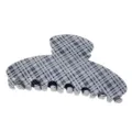 10.3×4.5×4.5cm / Tartan Grigio Blu