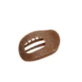 Fermaglio Abalone (20261013) / 9.7x6.2x1.7cm / Caffè
