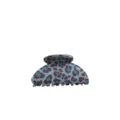 Mini Ingot Style / 6.8×4.3×2cm / Leopard Print on Blue