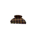 Mini Ingot Style / 6.8×4.3×2cm / Yellow Brown Plaid