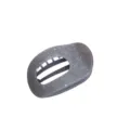 Fermaglio Abalone (20261013) / 9.7x6.2x1.7cm / Grigio