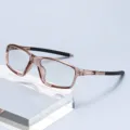Plain Lens - Clear Tea Frame