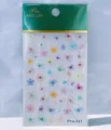Estilo Relieve 3D Flor Multicolor (Pro-141)