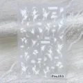 Estilo Arte Luna Encaje Blanco Micro-tallado (Pro-153)