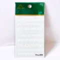 Estilo Textura Encaje Blanco Micro-tallado (Pro-160)