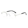 Silver Frame Clear Lens