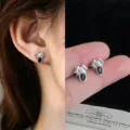 Black Zirconia Bowknot Style (3957)