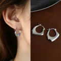Irregular Diamond Arc Hoop Style (453)