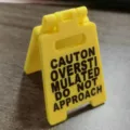 CAUTION DO NOT APPROACH (Amarillo)