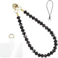 Gris Noir Œil de Chat (Accessoires Dorés)