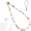 Marron Rose Marbré (Accessoires Dorés)