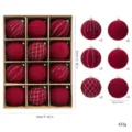 Modelo Borgoña (Paquete de 12) / 12 Piezas/Paquete (8cm) / Burdeos