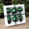 Bola Irregular (Modelo A) / Juego de 6 piezas / Verde Oscuro